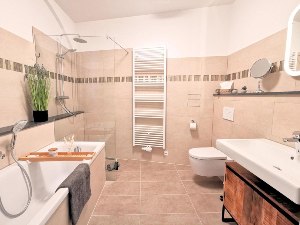 Fynbos Apartments Deluxe, Balkon, Historisch, Parkplatz Meißen 외부 사진