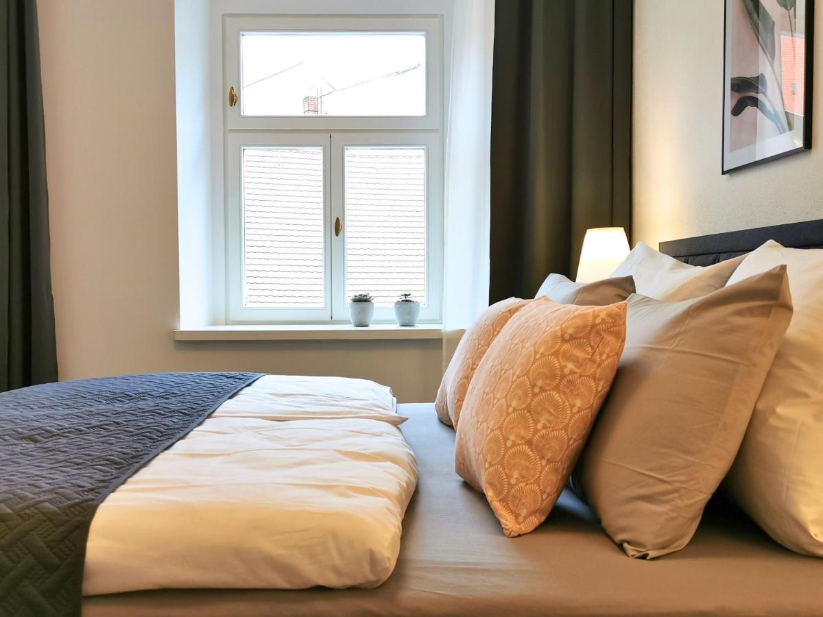 Fynbos Apartments Deluxe, Balkon, Historisch, Parkplatz Meißen 외부 사진