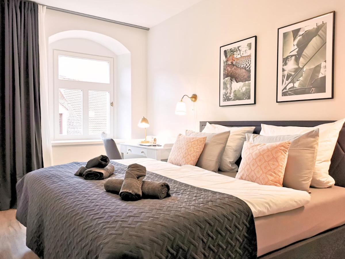 Fynbos Apartments Deluxe, Balkon, Historisch, Parkplatz Meißen 외부 사진